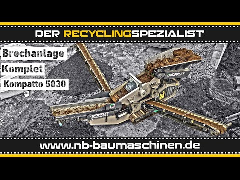 Komplet Siebanlage Raupenmobil KOMPATTO 5030 - Kettenfahrwerk