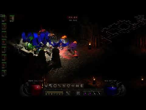D2R [2.6] bowazon killing Hell Temptress with Bone Break