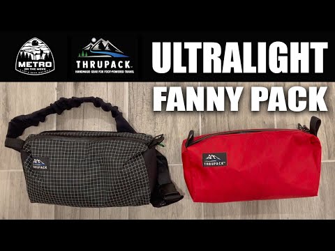 Ultralight Fanny Pack - The Summit Bum by Thrupack