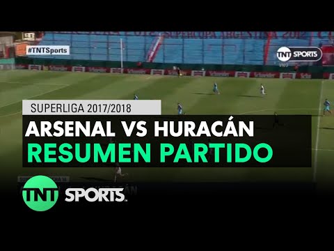 Resumen de Arsenal vs Huracán (1-1) | Fecha 16 - Superliga Argentina 2017/2018