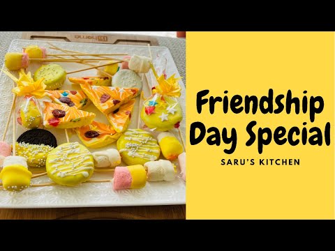 Friendship Day Special chocolates| Chocolates without mould | Oreo/ marshmallow chocolates