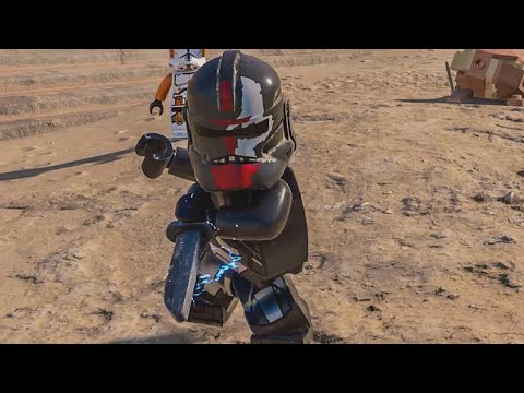 Hunter Gameplay in LEGO Star Wars: The Skywalker Saga (The Bad Batch Character Pack)