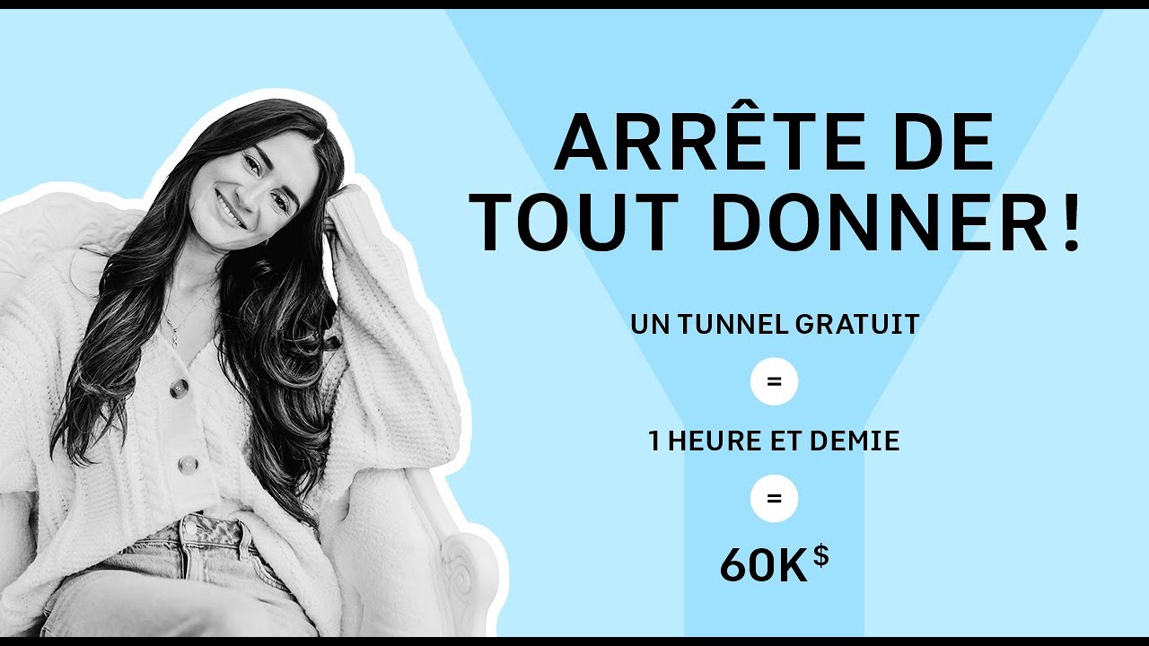 Comment créer un tunnel de vente gratuit?