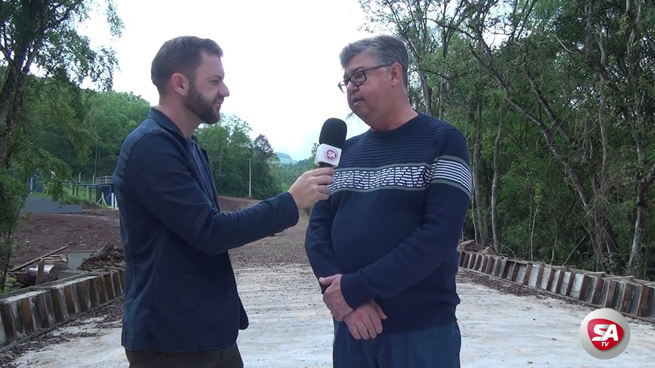 São João do Oeste projeta inauguração de ponte para esta sexta-feira, 11 de setembro