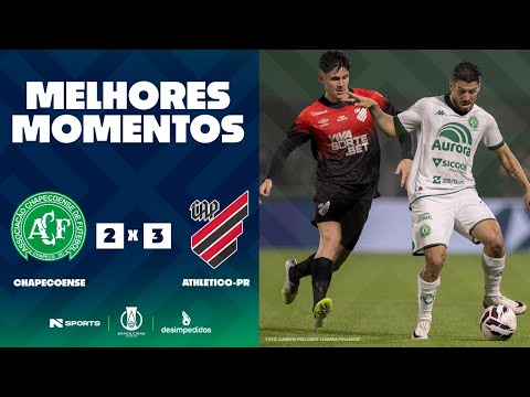 Gols e lances de Chapecoense x Athletico Paranaense