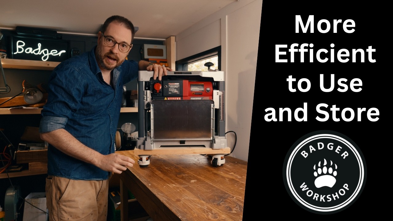 Making a cart for my new thicknesser from Find Buy Tool