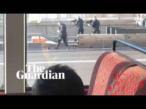 'Almost as close as the police': witnesses describes London Bridge incident