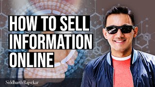 How To Sell Information Online