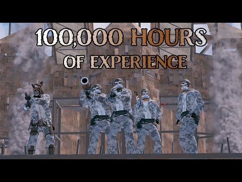 How A 100,000 Hour Groups Raids Everyone On Force Wipe- RUST