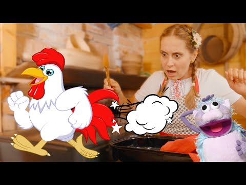 Červený kacheľ - Rozprávkové pesničky | ľudové piesne pre deti | Hanička a Murko | DVD Kúzelný kvet