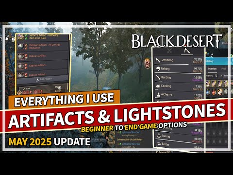 All Updated Best Artifacts & Lightstones I Use for EVERYTHING | Black Desert (May 2025)