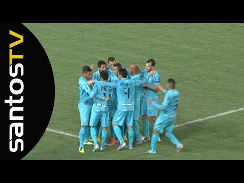 Veja o gol do Santos contra o Joinville - Copa do Brasil 2013 (08.05.2013)