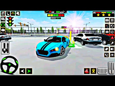Real Sports Car Driving Simulator 3D || Multi-Storey Cars Parking || Unique Games