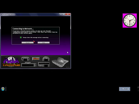 POCKET TANK DULEX V1.6 295 WEAPONS Opening. Windows 7.