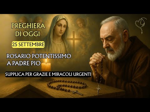 📿Powerful Rosary to Padre Pio | For urgent Graces and Miracles🙏
