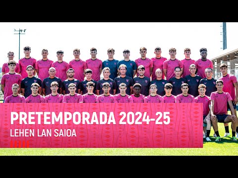Imagen de portada del video Lehen lan saioa | Bilbao Athletic 2024-25