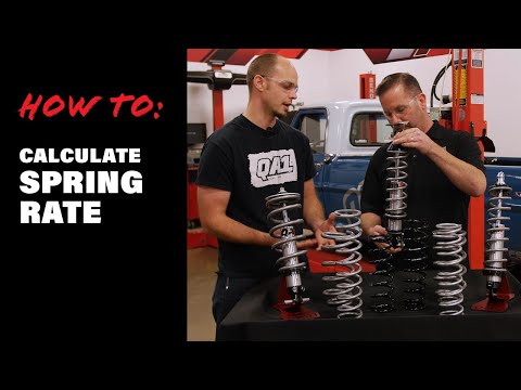 How to Calculate Spring Rate