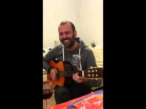 Daniele liberati omaggio casalingo a Pino Daniele