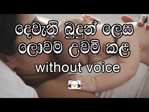 Dewani Budun Lesa Karaoke (without voice) දෙවැනි බුදුන් ලෙස ලොවම උවම් කළ