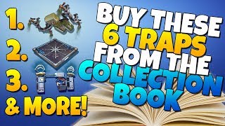 6TRAPS You SHOULD BUY From The COLLECTION BOOK! | Fortnite Save The World
