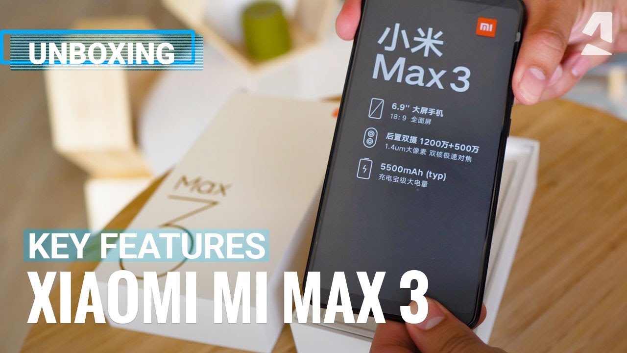 Xiaomi Mi Max 3 unboxing and key features