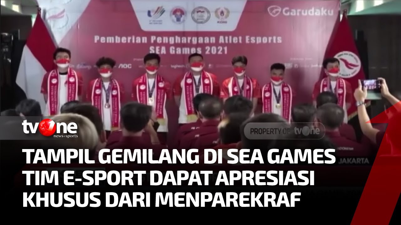 Menparekraf Apresiasi Atlet E Sport di Sea Games 2022 | Kabar Utama tvOne