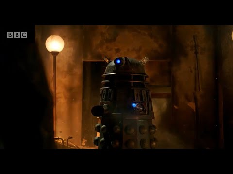 Three Doctors Vs A Dalek | The Day of the Doctor | Doctor Who