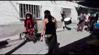 Danza Lobos Blancos de Querétaro / En Santa Maria Magdalena