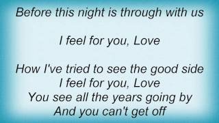 Ron Sexsmith - Feel For You Lyrics