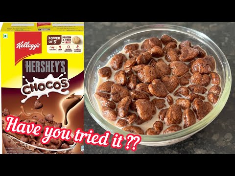 HERSHEY’S CHOCOS | Kellogg’s HERSHEY’S CHOCOS  | Hershey’s Chocos Review & Recipe