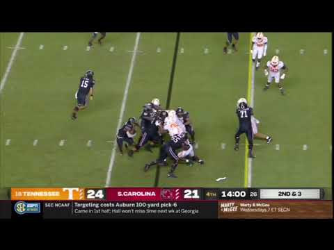 2020 USC vs Tennessee - Deshaun Fenwick 13 Yd Run