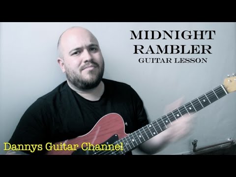 Midnight Rambler - The Rolling Stones - Blues Rock Guitar Lesson