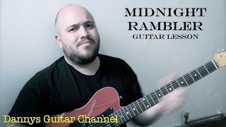 Midnight Rambler - The Rolling Stones - Blues Rock Guitar Lesson