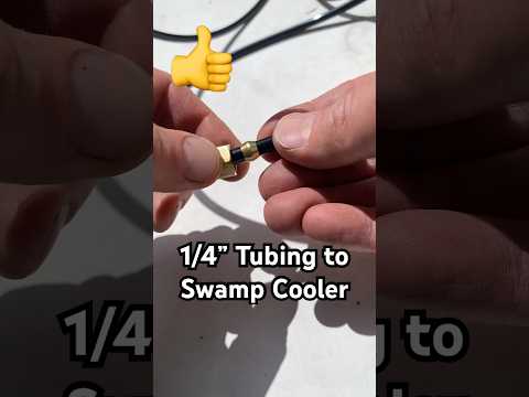 ✅ The Easiest Compression Fitting for a Swamp Cooler ❤️❤️❤️ #shorts