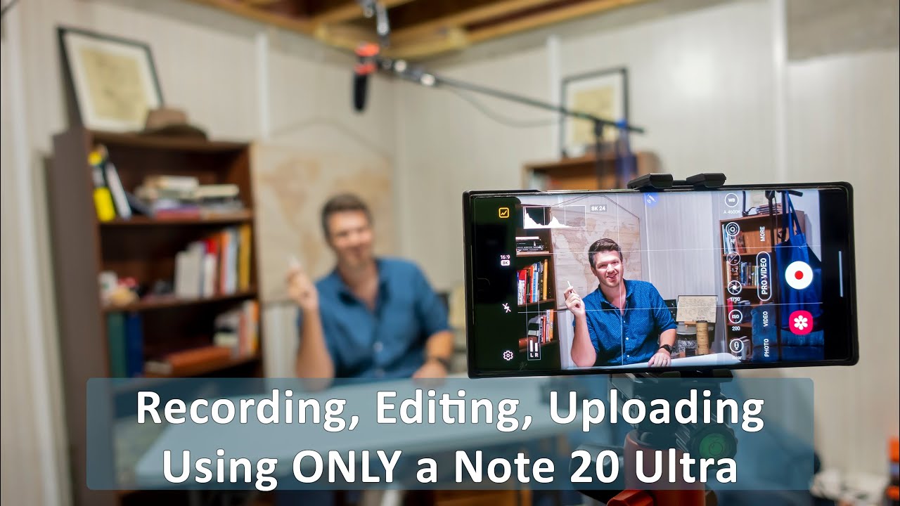 Video Creation using the Note 20 Ultra