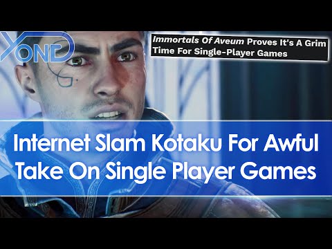 Kotaku Slammed For Awful Take On "Grim" State Of Single Player Games After Immortals Of Aveum Flop