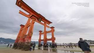 preview picture of video '4K Timelapse / Miyajima in Hiroshima. Nov. 8, 2014'