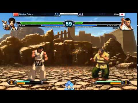 EVO2014 KOFXIII Pools - Qanba Dakou vs Woo