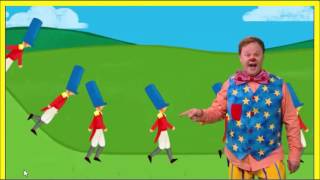mr tumble grand old duke of york nursery rhyme song