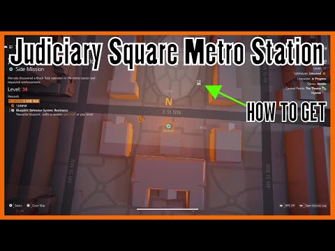 The Division 2 - Judiciary Square Metro Station Side Mission (Division 2 Side Mission)