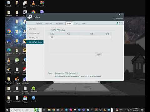 TL-SG105E TP LINK SWITCH + MIKROTIK VLAN SET UP
