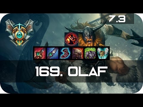 Master Olaf Jungle w/ Commentary vs Lee Sin Season 7 s7 Patch 7.3 2017 Gameplay Guide Build Normals