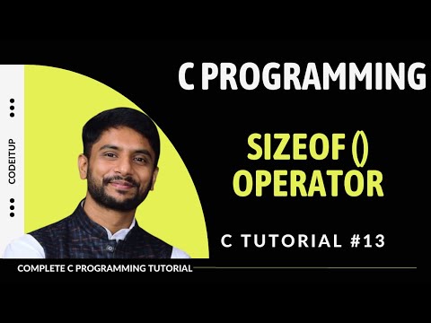Sizeof Operator in C Programming In Hindi
