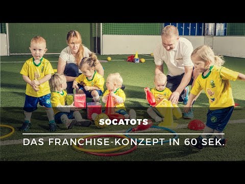 Fußball-Schule für Kids eröffnen – Franchise mit SOCATOTS in 60 Sek. erklärt