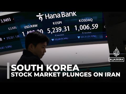 South Korea’s stock market plunges on Iran: Asian shares tumble as oil rises