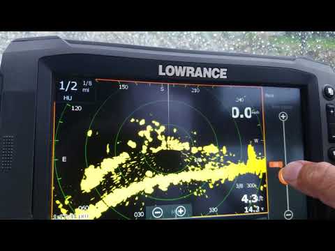 Lowrance HDS Gen 2 w/ G3 Radar removing Rain Clutter