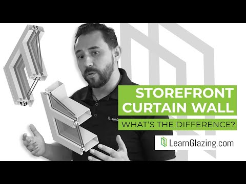 Curtain Wall vs. Storefront: Key Differences Explained
