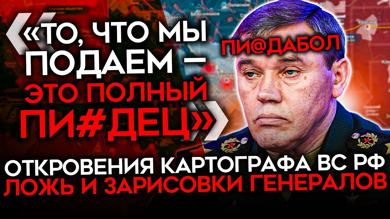 КТО ОБМАНЫВАЕТ ПУТИНА? Как рисуют карты Генштаба, которые не имеют ничего об?