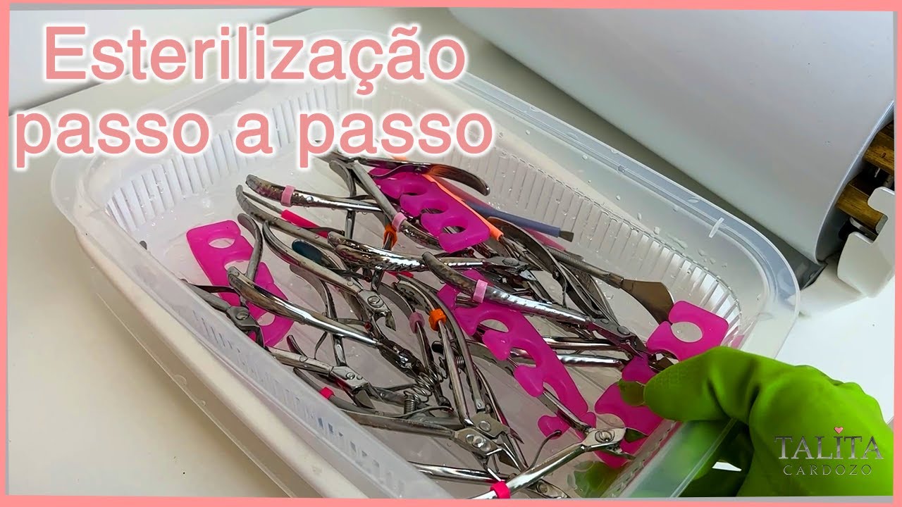 Como esterilizar alicate de unha Passo a passo