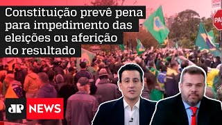 Manifestações pós-eleições podem ser consideradas lícitas ou criminais?